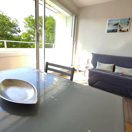 Renove, Calme 300m Plage, Avec Parking Et Balcon - Beg Meil, - Fr-1-481-55 *